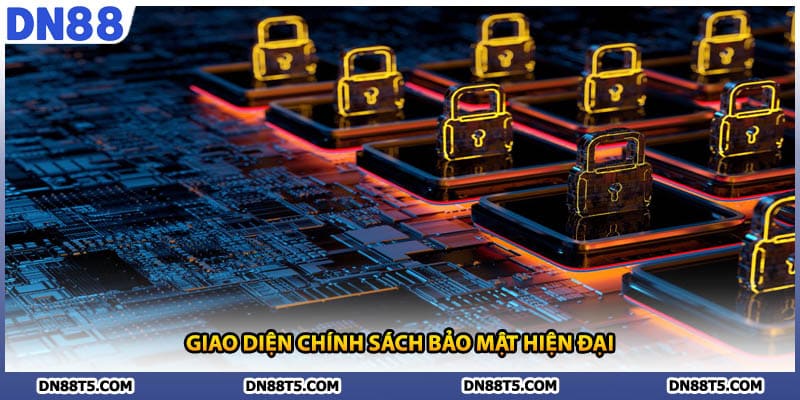 Giao diện chính sách bảo mật hiện đại